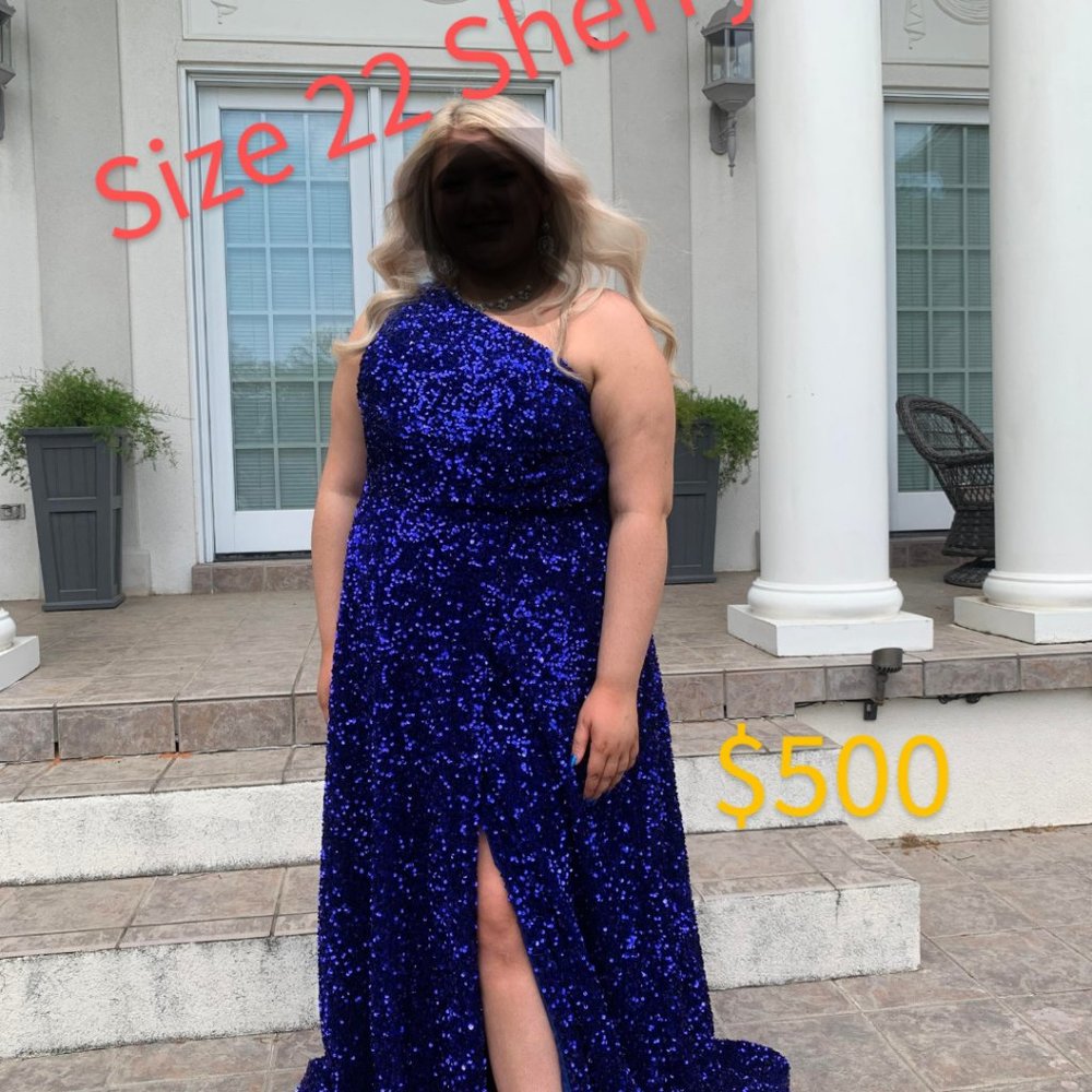 Sherry Hill prom dress size 22